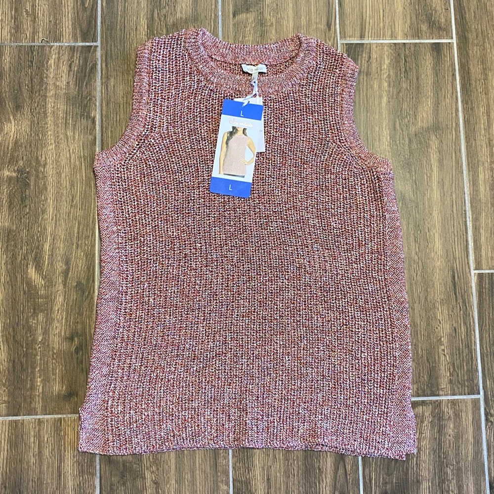 NWT “Ella Moss” sweater tank top